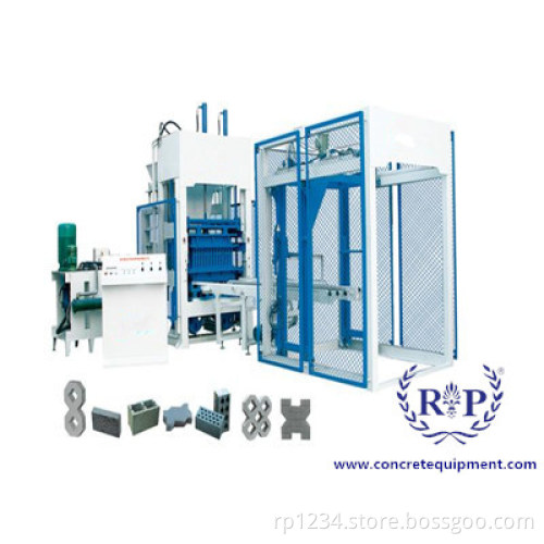 Concrete block making machine